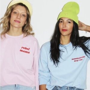 The Mountain Light Blue Sweatshirt